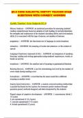 6 core subjects certify teacher exam questions with correct answers