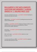 RICA SUBTEST 3 TEST WITH COMPLETE  QUESTIONS AND ANSWERS &vert;&vert; ALREADY  GRADED A&plus; &vert;&vert; ASSURED PASS&excl;&excl; 2025