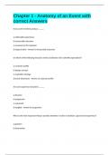 Chapter 1 - Anatomy of an Event with correct Answers