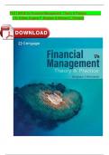 TEST BANK for Financial Management&colon; Theory & Practice     17th Edition Eugene F&period; Brigham & Michael C&period; Ehrhardt 