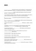 MHIC NEWEST 2025&sol;2026 ACTUAL EXAM COMPLETE QUESTIONS AND CORRECT DETAILED ANSWERS &lpar;VERIFIED ANSWERS&rpar; &vert;ALREADY GRADED A&plus;&vert;&vert;BRAND NEW&excl;&excl;