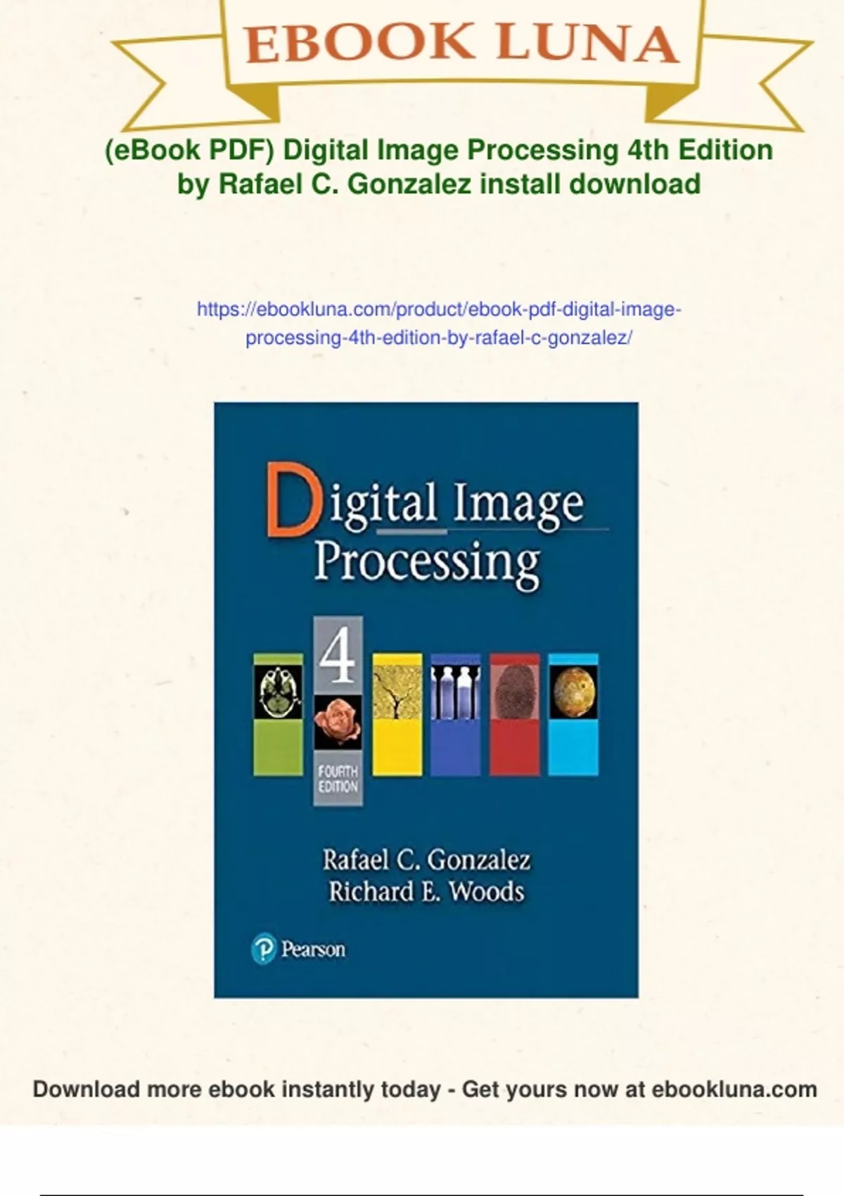 Summary (eBook PDF) Digital Image Processing 4th Edition by Rafael C ...
