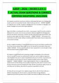 AHIP Final Exam FILES &vert; Complete PACKAGE DEAL &vert; Verified and 100&percnt; Correct Answers &vert; A Graded &vert; 2026&sol;2027 Edition