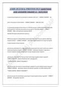 AMR &lpar;ICEMA&rpar; PROTOCOLS QUESTIONS  AND ANSWERS GRADED A&plus; 2025&sol;2026 