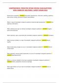 VATI PN COMPREHENSIVE PREDICTOR  ACTUAL EXAM COMPLETE  QUESTIONS WITH DETAILED VERIFIED ANSWERS &lpar;100&percnt; CORRECT&rpar;