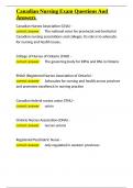 Canadian Nursing Exam Questions And Answers&period;docx