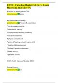 CRNE Canadian Registered Nurse Exam Questions And Answers&period;docx