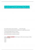 AVIXA Recognized AV Technologist Test Newest  2025 Questions and Correct Answers Graded A&plus;