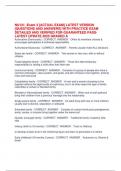 NU131 -Exam 3 &lbrack;ACTUAL EXAM&rsqb; LATEST VERSION  &lbrack;QUESTIONS AND ANSWERS&rsqb; WITH PRACTICE EXAM  DETAILED AND VERIFIED FOR GUARANTEED PASS-  LATEST UPDATE 2025 GRADED A 