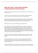 WGU C425 Exams Compilation 2025&sol;2026