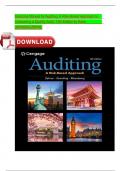 Solutions Manual for Auditing&comma; A Risk-Based Approach to     Conducting a Quality Audit&comma; 12th Edition by Karla     Johnstone-Zehms&period; 