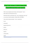 Texas CDL Section 2 Vehicle Inspections Exam 2026 Questions and Answers