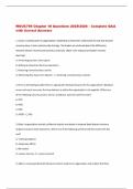 WGUC795 Chapter 18 Questions 2025&sol;2026 &ndash; Complete Q&A  with Correct Answers 
