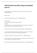 WKF Kumite Exam 2025 with precise detailed answers