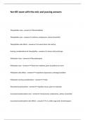 Nur185 exam with the only and passing answers