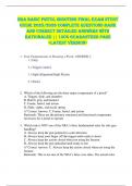 NRA Basic Pistol Shooting FINAL EXAM STUDY  GUIDE 2025&sol;2026 COMPLETE QUESTIONS BANK  AND CORRECT DETAILED ANSWERS WITH  RATIONALES &vert;&vert; 100&percnt; GUARANTEED PASS  <LATEST VERSION> 