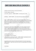 CMY1502 MULTIPLE CHOICE 2     