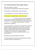 Nurs 2320 Final Questions With Complete Solutions