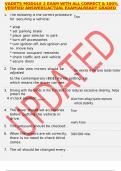 VADETS MODULE 1 EXAM WITH ALL CORRECT & 100&percnt; VERIFIED ANSWERS&vert;2025 LATEST EXAM&vert;ALREADY GRADED A&plus;
