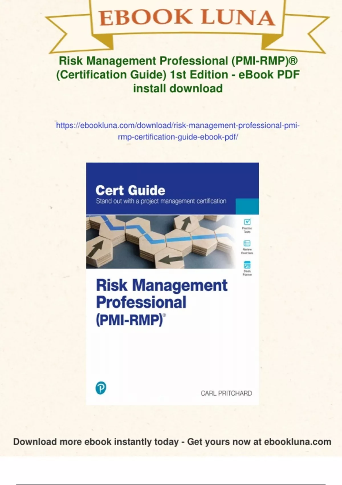 RISK MANAGEMENT PROFESSIONAL PMI RMP CERTIFICATION GUIDE PDF visual data 7