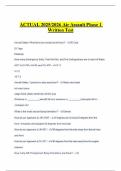 ACTUAL 2025&sol;2026 Air Assault Phase 1 Written Test