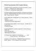 NR 464 Exam Questions With Complete Solutions