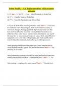 Union Pacific &ndash; Air Brakes &ndash; Full Q&A Study Guide on Testing Procedures&comma; Safety Standards&comma; and FRA Compliance