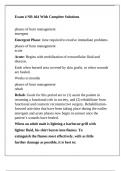 Exam 4 NR 464 With Complete Solutions