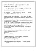 COSC 354 EXAM 1 &ndash; BAILEY QUESTIONS WITH COMPLETE SOLUTIONS