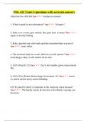 NSG 432 Exam 3 questions with accurate answers&period;