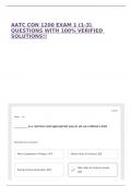 AATC CON 1200 EXAM 1 &lpar;1-3&rpar; QUESTIONS WITH 100&percnt; VERIFIED SOLUTIONS&excl;&excl;