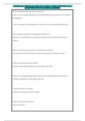 LOUISIANA HORTICULTURE TEST STUDY GUIDE UPDATED 2025 QUESTIONS WITH VERIFIED ANSWERS