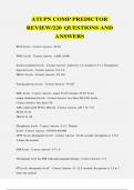 ATI PN Comprehensive Predictor Review &ndash; 220 Questions & Answers  2025&sol;2026