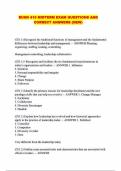BUSN 410 MIDTERM EXAM QUESTIONS AND CORRECT ANSWERS &lpar;NEW&rpar;