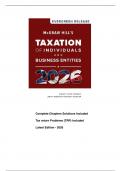 Solutions for McGraw Hill's Taxation of Individuals and Business Entities&comma; 2026 Edition by Brian Spilker