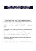 AHIMA RHIT Practice Exam-1 With Correct ANSWERS 2025-2026