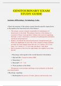 Genitourinary &lpar;GU&rpar; Exam Study Guide 2025&sol;2026