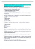 COGITO FUNDAMENTALS EVALUATION EXAM 2025&sol;2026 QUESTIONS AND ANSWERS GRADED A&plus;&plus;