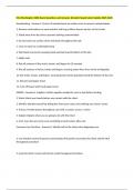 HCA Washington Skills Exam Questions and Answers Already Passed Latest Update 2025-2026