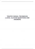 IMSA TRAFFIC SIGNAL EXAM BUNDLE