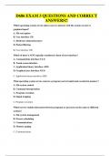 D686 EXAM 6 QUESTIONS AND CORRECT ANSWERS&excl;&excl;