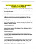 EDCI 3302 EXAM QUESTIONS AND 100&percnt; VERIFIED ANSWERS&excl;&excl;