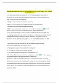 Reproductive--Lippincott Breast Cancer Exam Questions with Correct Answers 100&percnt; Verified&vert;  Guaranteed Success 