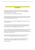 HESI Case Study&colon; Breast Cancer Exam Questions with Correct Answers 100&percnt; Verified&vert;  Guaranteed Success 