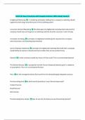 PACKAGE-&colon;&colon;BUAD 332 EXAMS WITH CORRECT ANSWERS 