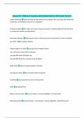 Business 101 - Midterm 2&vert; Questions with Complete Solutions 100&percnt; Solved&vert; Grade A&plus;