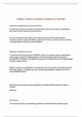 COMSAE 1 EXAM WITH CORRECT ANSWERS 100&percnt; VERIFIED&excl;&excl;