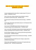 NERC RC EXAM QUESTIONS AND CORRECT ANSWERS &lpar;LATEST&rpar;