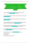 Private Pesticide Applicator License Exam 70 QUESTIONS AND CORRECT DETAILED ANSWERS WITH RATIONALES &lpar;VERIFIED ANSWERS&rpar; ALREADY GRADED A&plus; 2025 NEW UPDATE