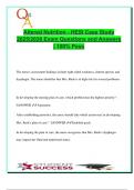 Altered Nutrition &ndash; HESI Case Study 2025&sol;2026 &vert; 50&plus; Critical Q&A on Dysphagia&comma; Feeding Tubes&comma; Malnutrition & Home Care